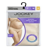 תחתוני יולדות לנשים Jockey® Essentials, תחת היפסטר בליטה, תחתוני הריון, מידות S L XL, 1x 2x, 5667