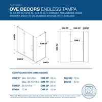 Ove Decors Tampa 60 אינץ